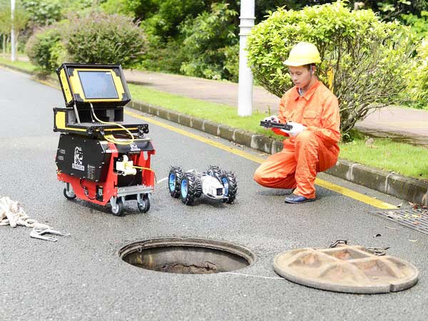 伊川管道机器人检测