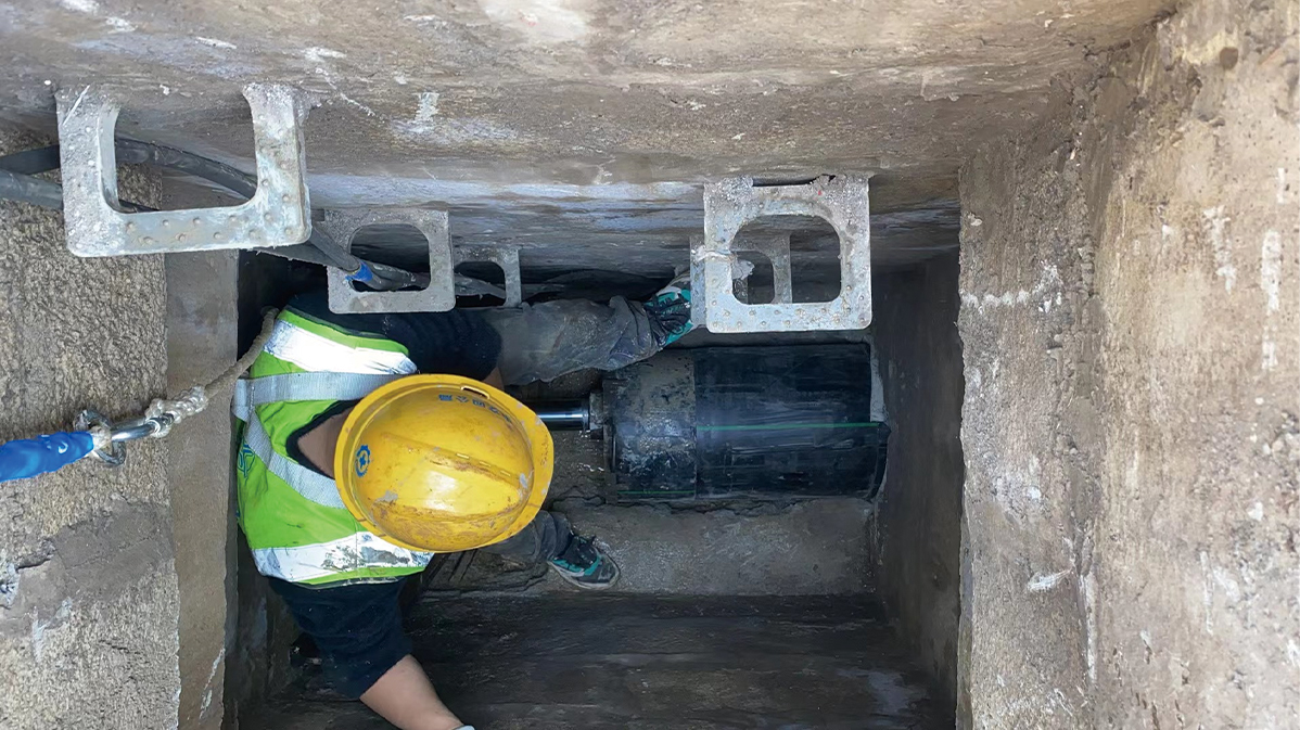 伊川HDPE短管内衬法